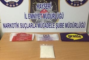 Kayseri'de uyuturucu operasyonu: 1 gzalt