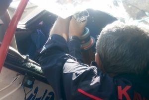 Yahyalda trafik kazas: 2 yaral