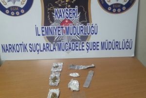 Talas'ta uyuturucu operasyonu: 1 gzalt