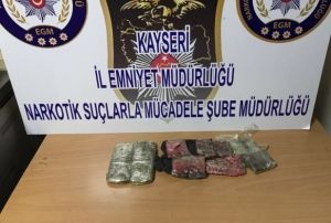 Kayseri'de uyuturucu operasyonu: 2 gzalt