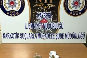 Kayseri'de uyuturucu operasyonu
