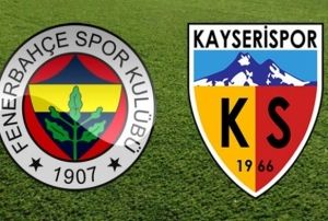 Fenerbahe evinde Kayserispor'u arlyor