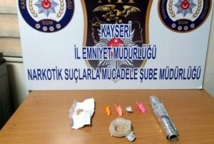 Kayseri'de uyuturucu operasyonu: 1 gzalt
