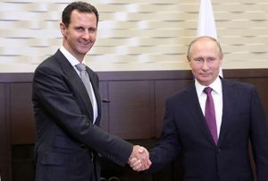 Srpriz grme! Putin ve Esad bir araya geldi