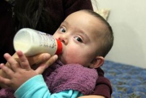 Hayata tutunan Eymen bebek yardm bekliyor