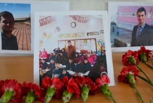 rencileri ehit retmen Necmettin Ylmaz' unutmad