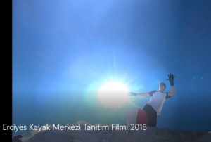 Erciyes Kayak Merkezi'nin tantm filmi byk ilgi grd