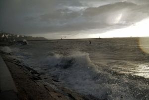 Marmara Denizi'nde lodos etkisi