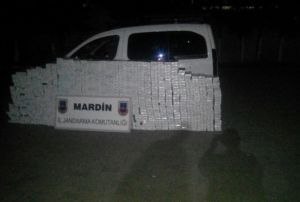 14 bin 600 paket kaak sigara ele geirildi