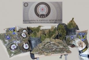 50 kilo kubar esrar maddesi ele geirildi