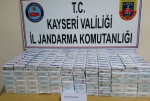 Jandarmadan kaak sigara ve uyuturucu operasyonu