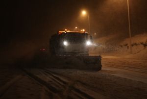 Kayseri'de kar ya