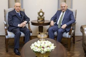 Babakan Yldrm MHP lideri Baheli grmesi balad