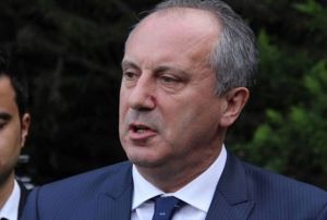 Muharrem nce CHP Genel Bakanl'na aday olduunu aklad
