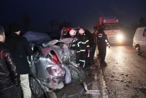 lmden dnd, kaza yapan aracn brakp gitmek istemedi