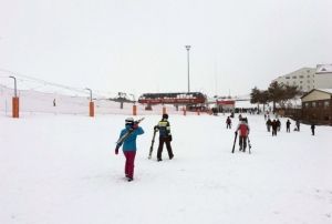 Erciyeste kar sezonu uzad 