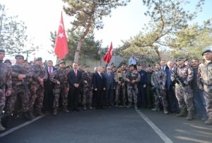 Kayseri PHleri Afrine dularla yolcu etti