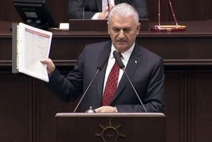 Babakan Binali Yldrm, AK Parti Grup Toplantsnda konutu