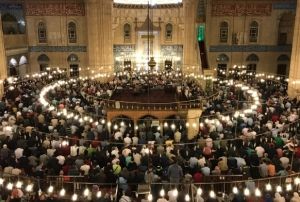 Selimiye Camii'nde Berat Kandili cokusu