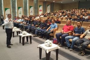 Kayseri eker alanlarna i sal ve gvenlii eitimi verildi