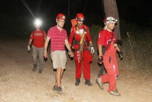 Kaybolan turisti AKUT buldu