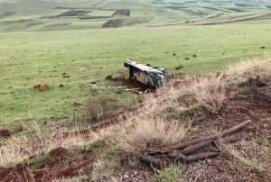 Ardahan'da feci kaza: 4 l, 23 yaral