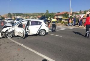 Kayseri'de trafik kazas: 9 yaral