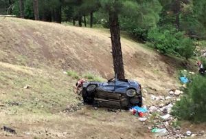 Feci trafik kazas! 2 l, 2 yaral