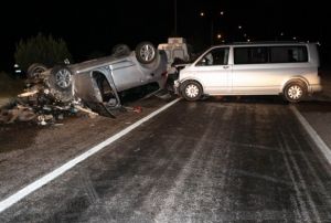 Nevehir'de feci kaza! l ve yarallar var
