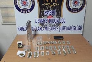 Kayseri'de uyuturucu operasyonu: 10 gzalt