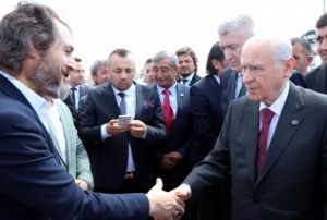 Baheli, blge istiare toplantsna katlmak zere Kayseri'de 