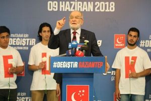 Karamollaolu Gaziantepte 'e-miting' yapt