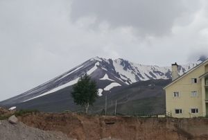 Erciyes'e 'Haziran' kar