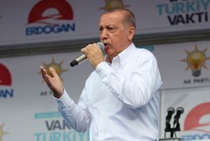 Cumhurbakan Erdoan'dan Menbi aklamas!