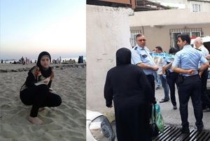 Gen kadn bebeinin yannda hunharca ldrdler