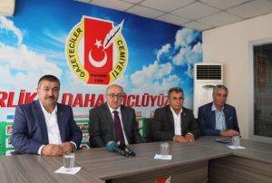 Kayseri Gazeteciler Cemiyetine ziyaretler sryor
