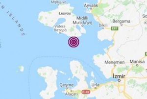 Ege Denizi'nde korkutan deprem