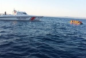 Ege'ye turist deil, mlteci akn