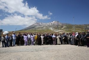 100 yal ilk defa Erciyes'e kmann heyecann yaad