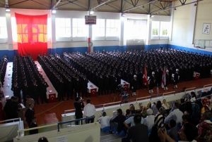 Yeni polis adaylar yemin etti