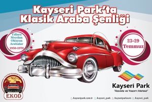 Yllarn Eskitemedii Otomobiller Kayseri Parkta!