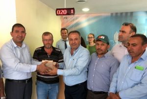 Kayseri eker iftisini serinletti