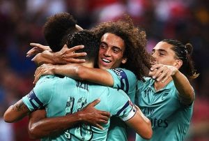 Arsenal, Paris Saint-Germain'i farkl geti
