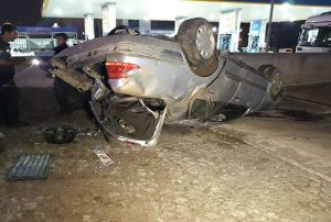 Bakentte trafik kazas: 2 yaral