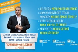 Kocasinan'da 'Kariyerim ve Geleceim' Konulu Seminer Dzenlenecek