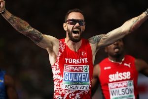 Ramil Guliyev, Avrupa Atletizm ampiyonas'nda tarih yazd