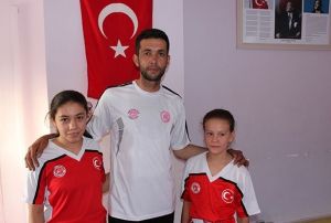 Beyaz eya tamircisinin spor tutkusu