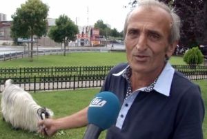 Kurbanlk iin ald keiyle arkada oldu