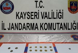 Kayseride tarihi eser operasyonu