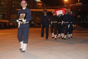 Konyal ehit Karalnn cenazesi memleketine getirildi